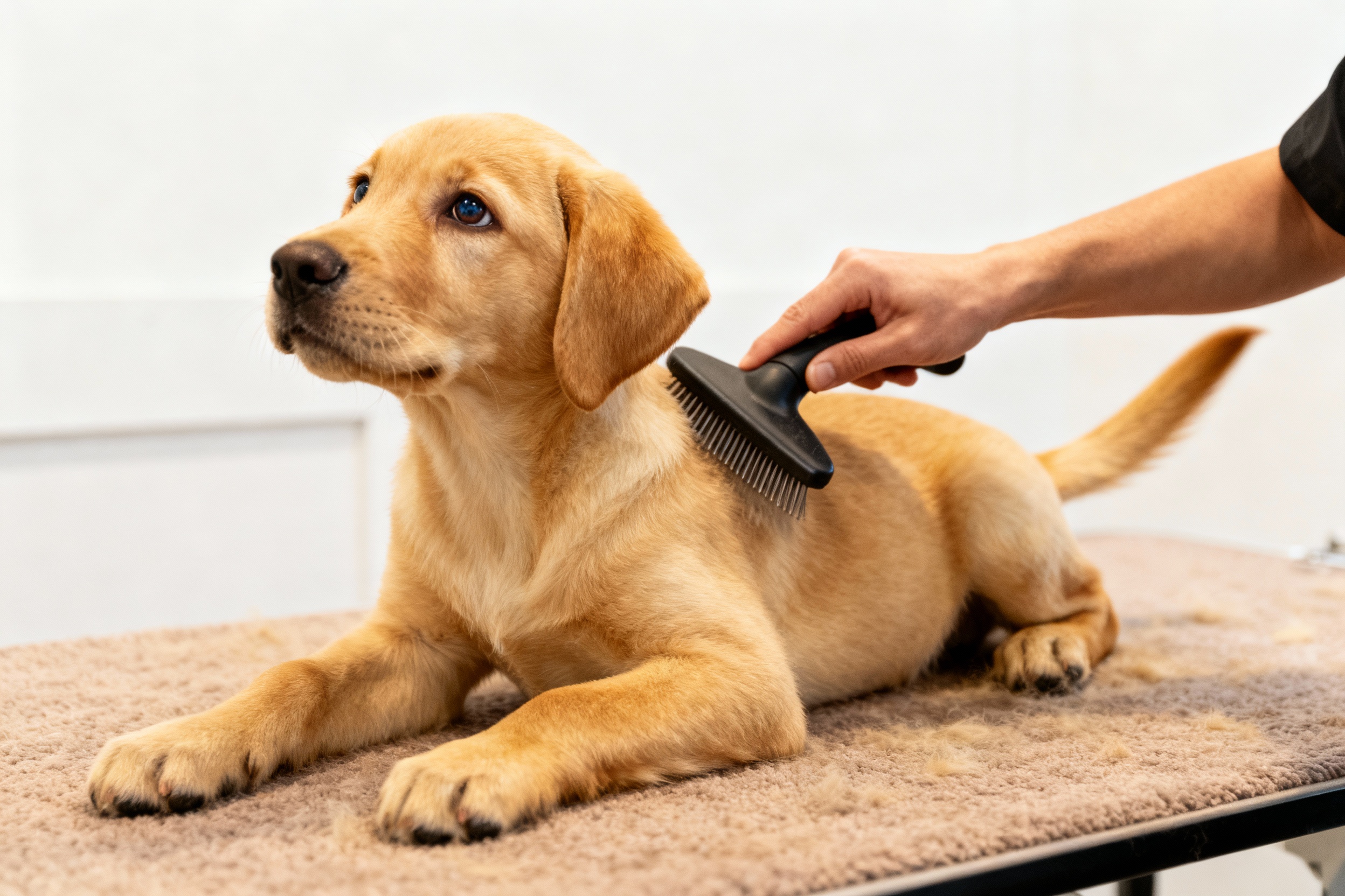 How To Groom A Labrador Retriever Puppy