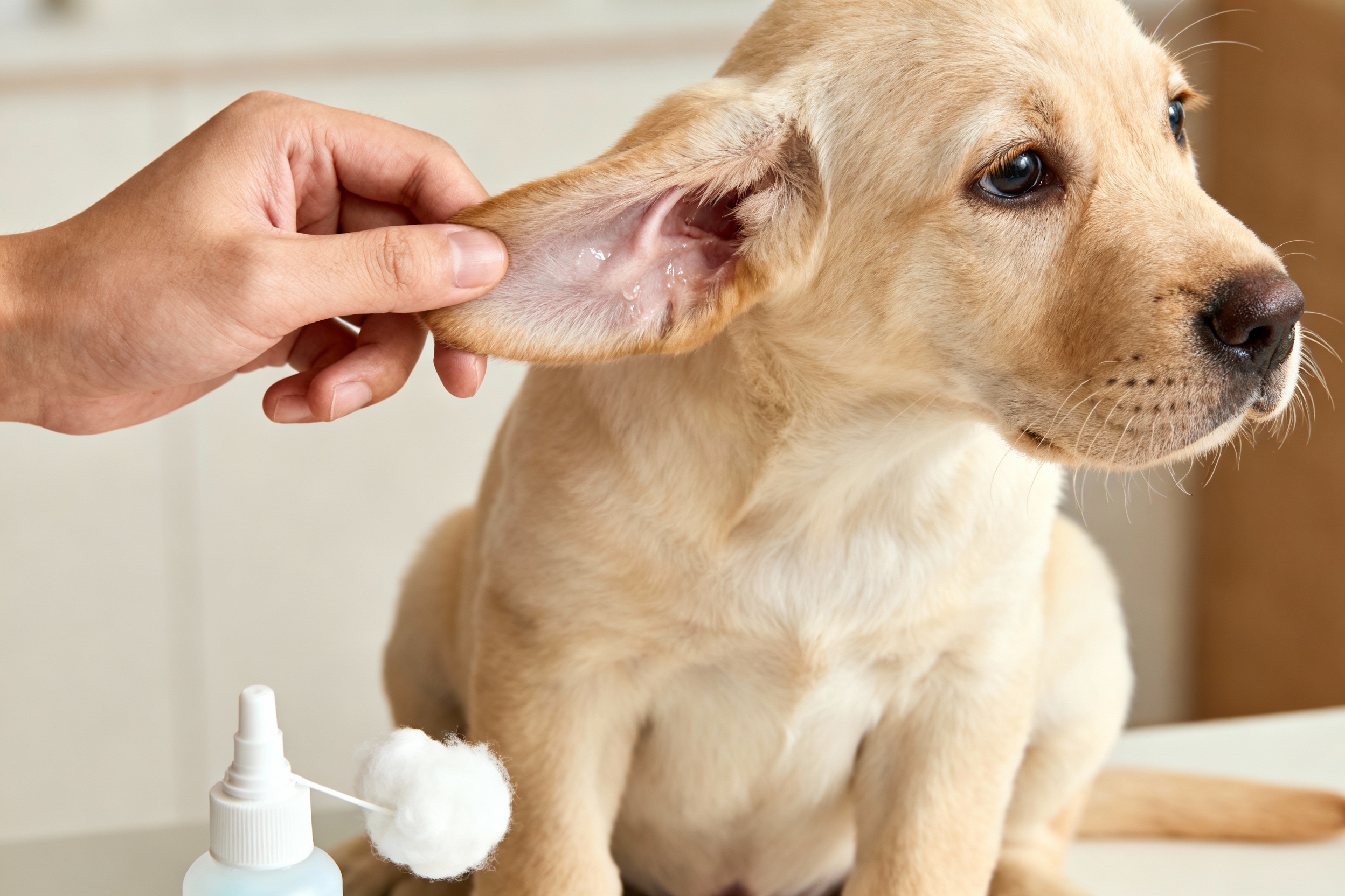How To Clean Labrador Retriever Puppy Ears