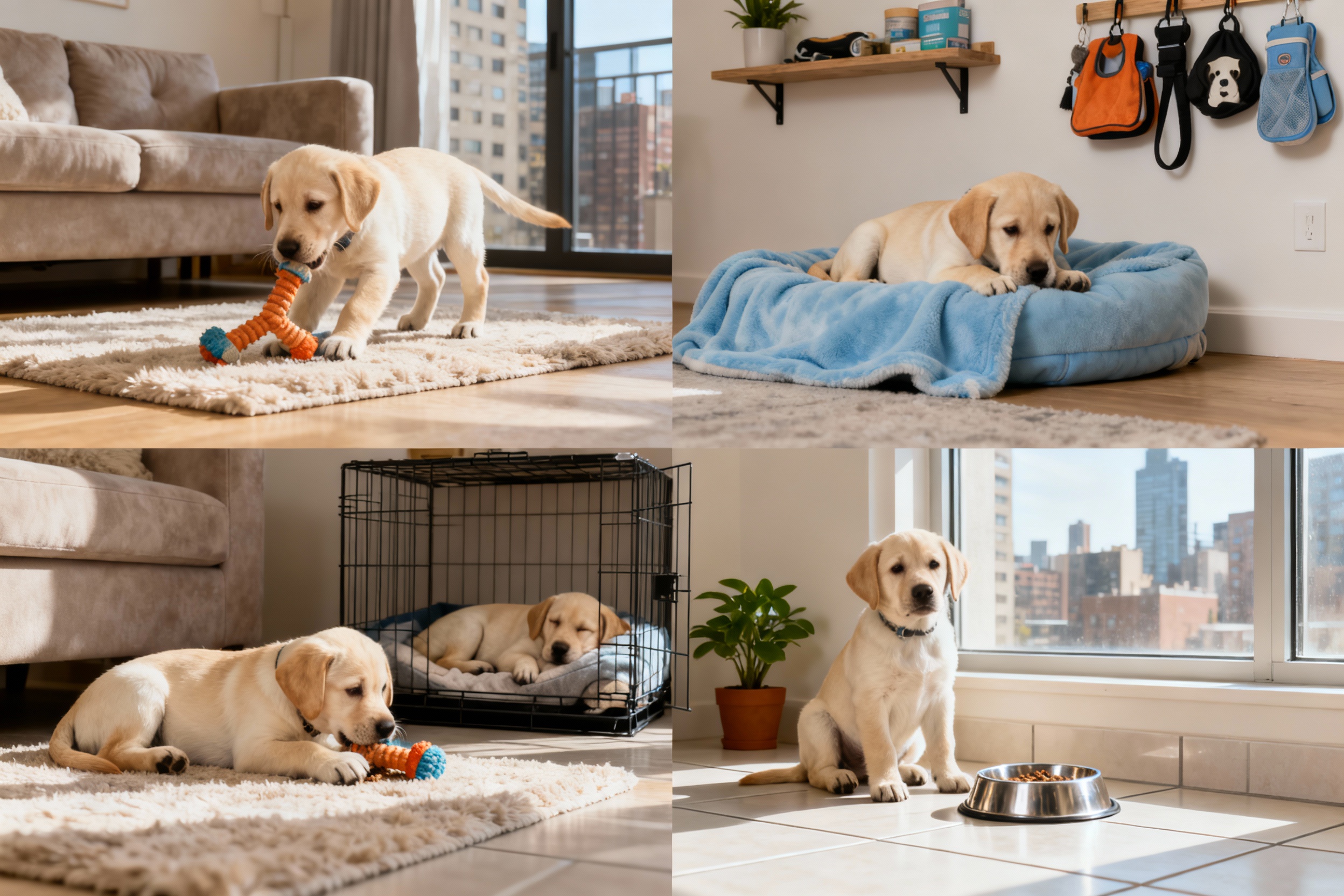How To Raise A Labrador Retriever Puppy In An Apartment