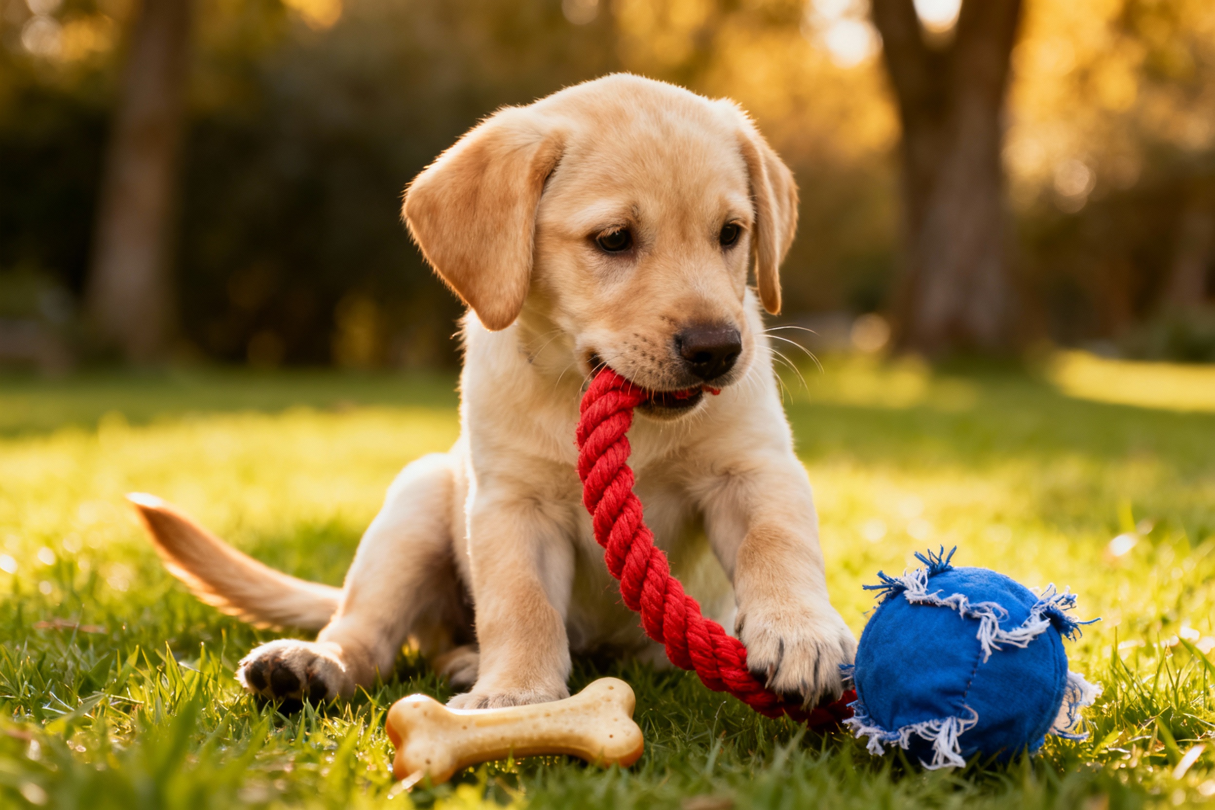 How To Keep A Labrador Retriever Puppy Busy